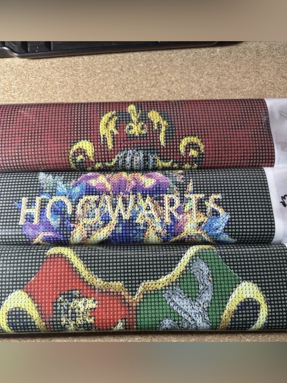 "Harry Potter Hogwarts Crest
Diamond Painting Kit DIY set of THREE